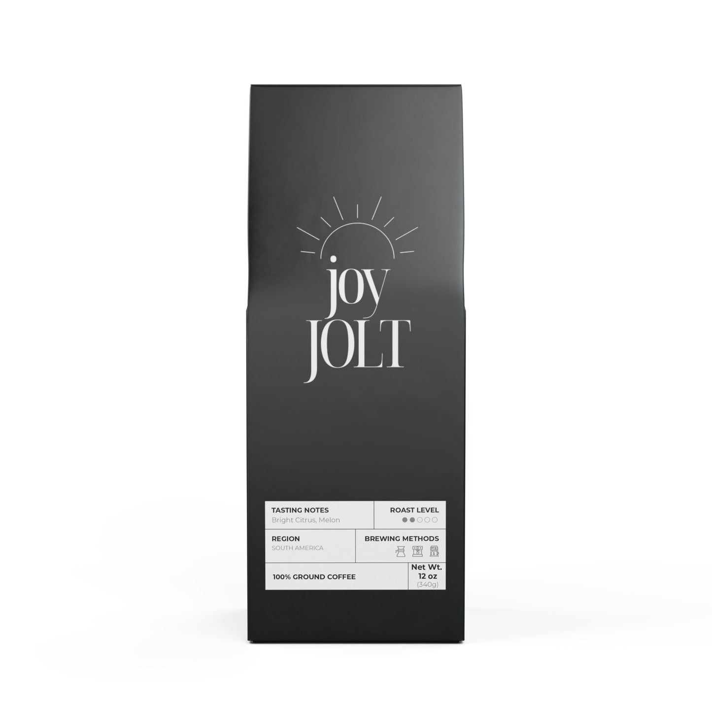 Joy Jolt Colombia Single Origin Coffee (Light-Medium Roast)